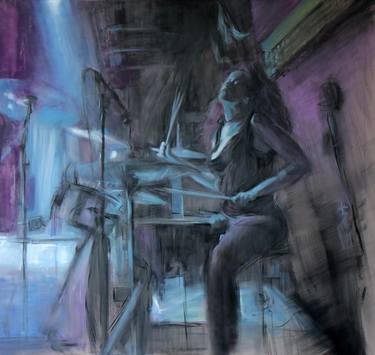 Print of Figurative Music Paintings by Emiliano Capotorto