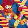 Detail of collage artwork.