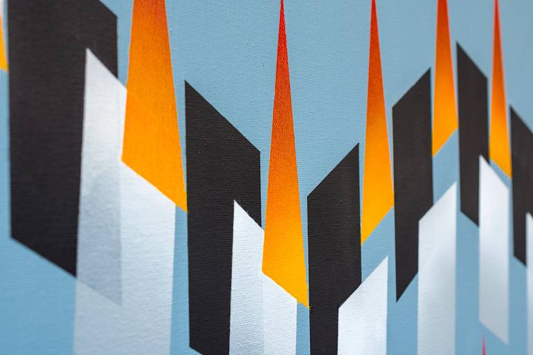 Original Abstract Expressionism Abstract Painting by Ed Buziak