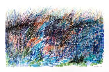 Original Abstract Expressionism Nature Drawings by Ed Buziak