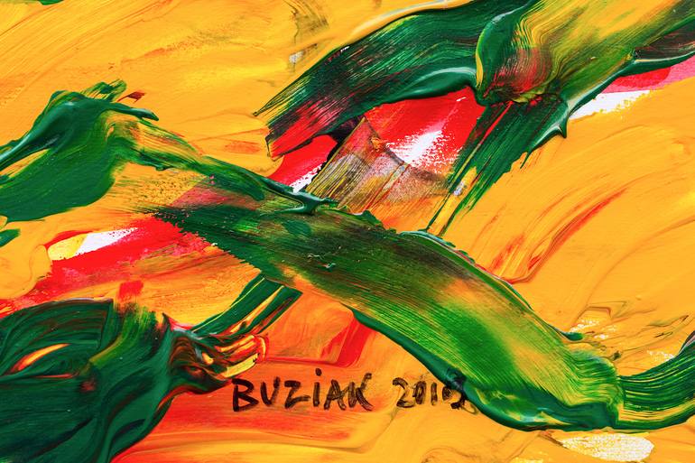 Original Abstract Painting by Ed Buziak