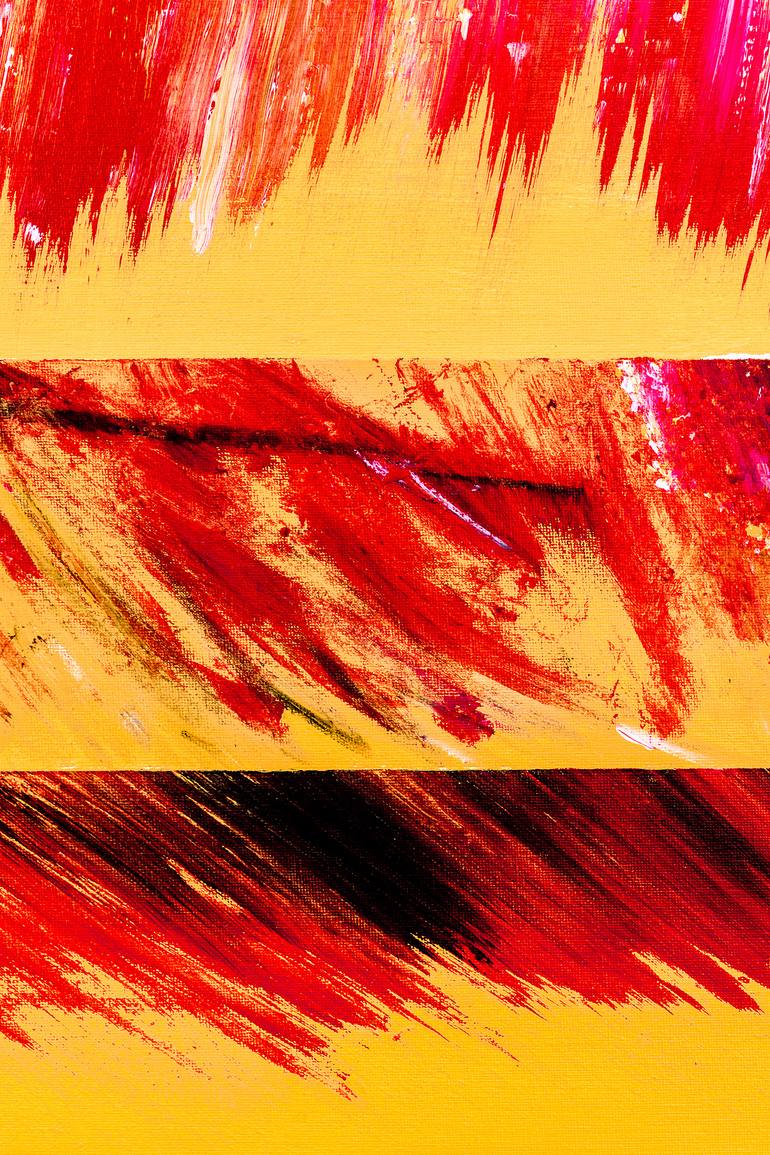 Original Abstract Expressionism Abstract Painting by Ed Buziak