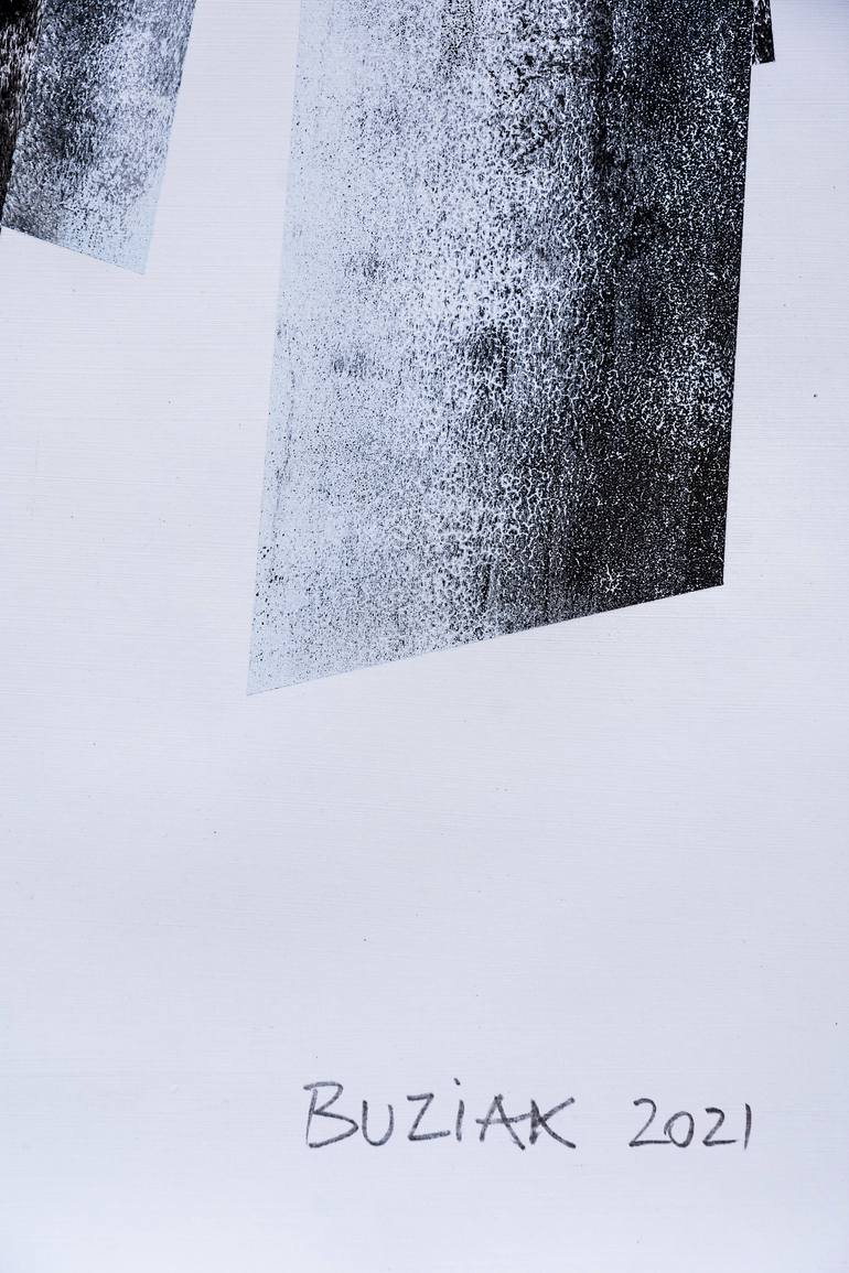 Original Abstract Expressionism Abstract Painting by Ed Buziak