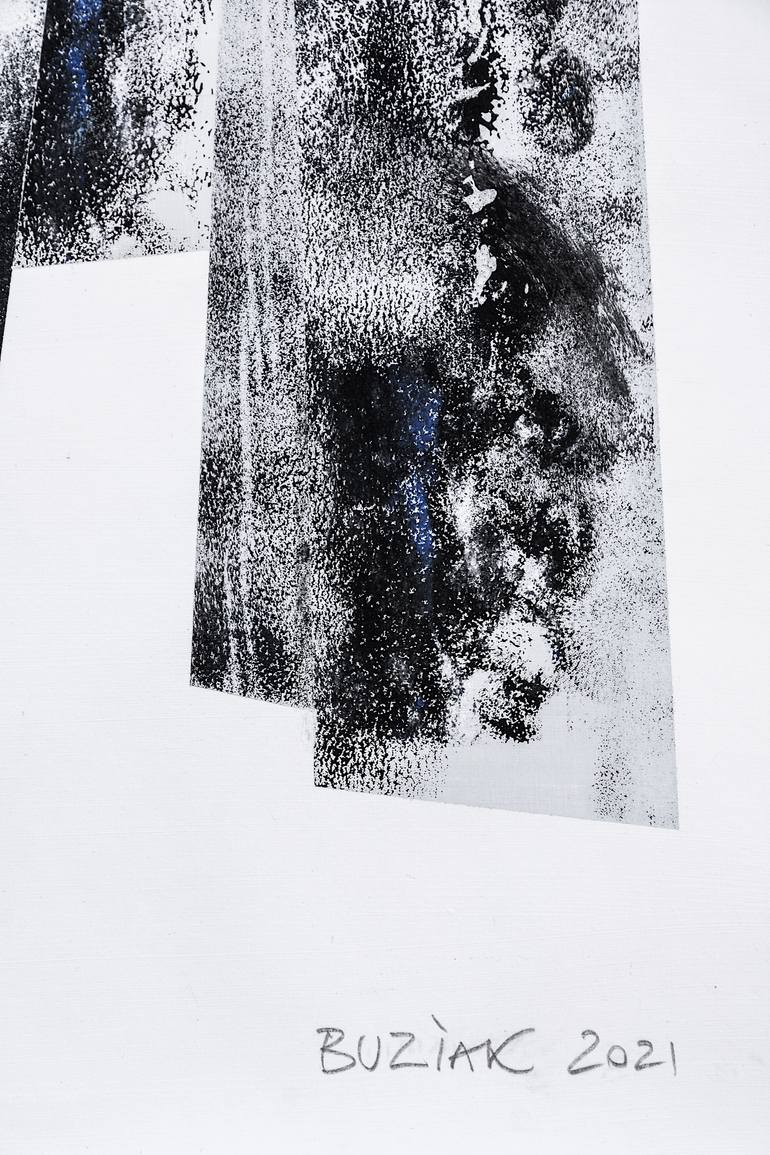 Original Abstract Expressionism Abstract Painting by Ed Buziak