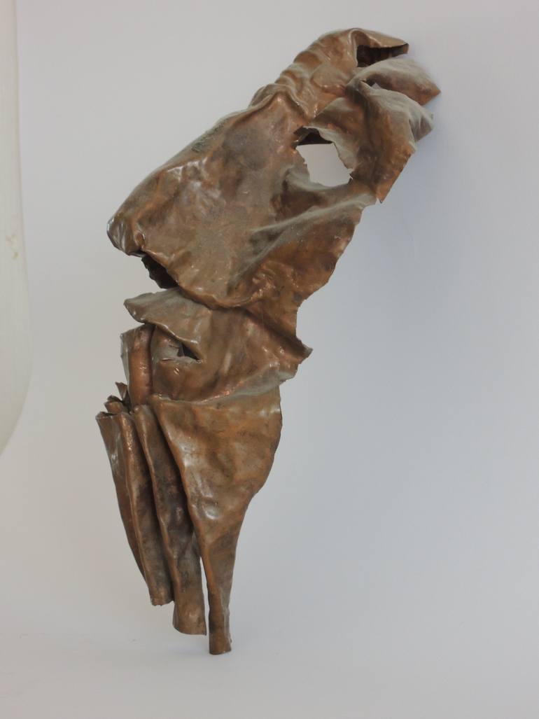 Original Cubism People Sculpture by Veselin Kostadinov