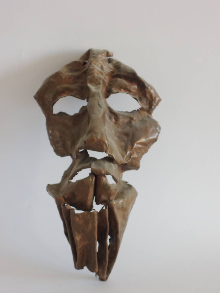 Original Cubism People Sculpture by Veselin Kostadinov