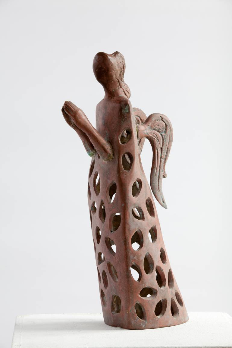 Original Art Deco Abstract Sculpture by Veselin Kostadinov