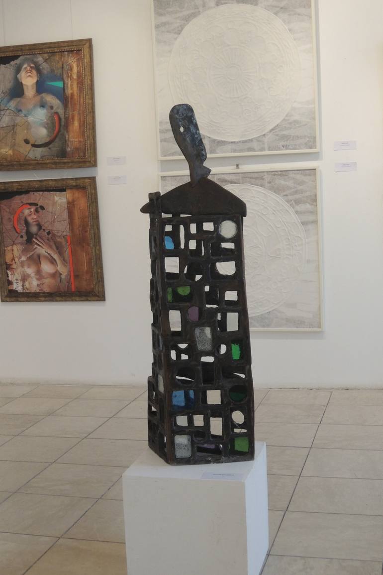 Original Abstract Body Sculpture by Veselin Kostadinov