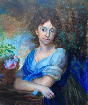 Original Impressionism Portrait Paintings by Elena Sokolova