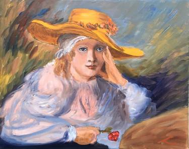Original Impressionism Portrait Paintings by Elena Sokolova