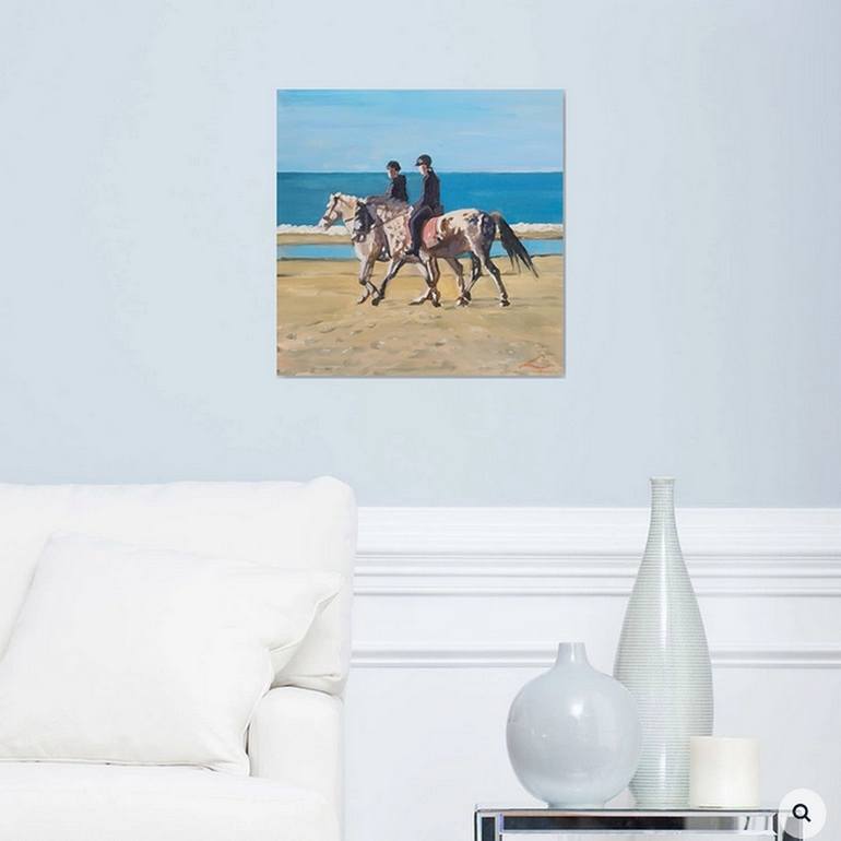 Original Impressionism Landscape Painting by Elena Sokolova