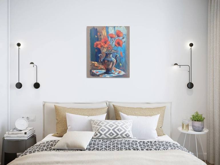 Original Impressionism Still Life Painting by Elena Sokolova