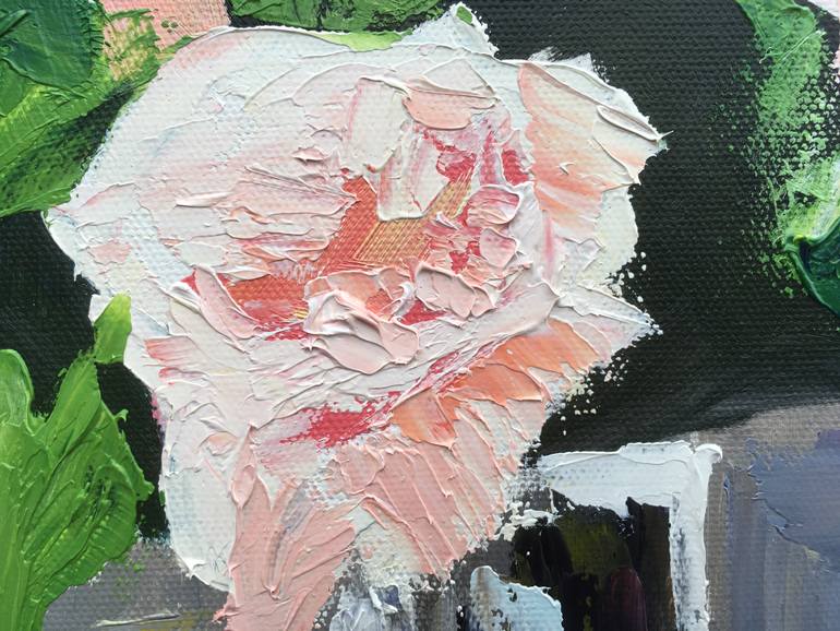 Original Impressionism Animal Painting by Elena Sokolova