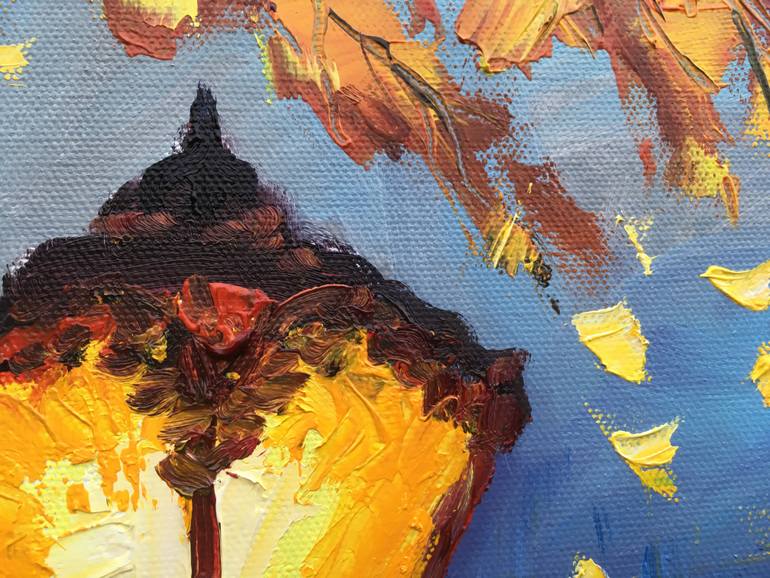 Original Impressionism Cities Painting by Elena Sokolova