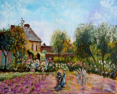 Print of Garden Paintings by Elena Sokolova