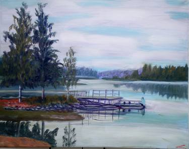Original Realism Landscape Paintings by Elena Sokolova
