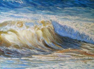 Print of Seascape Paintings by Elena Sokolova