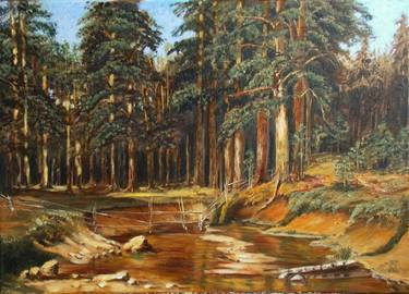 Original Realism Landscape Paintings by Elena Sokolova