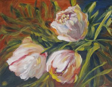 Original Floral Paintings by Elena Sokolova