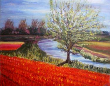 Original Impressionism Landscape Paintings by Elena Sokolova