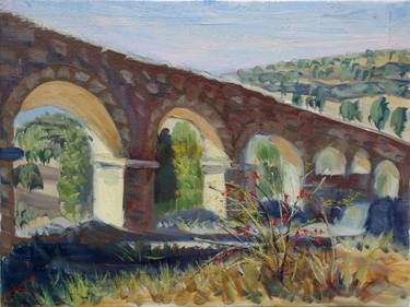 Aqueduct near Pedraza thumb