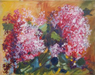Original Impressionism Floral Paintings by Elena Sokolova