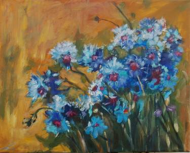 Original Impressionism Floral Paintings by Elena Sokolova