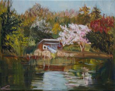 Original Impressionism Landscape Paintings by Elena Sokolova