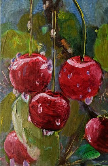 Original Impressionism Garden Paintings by Elena Sokolova