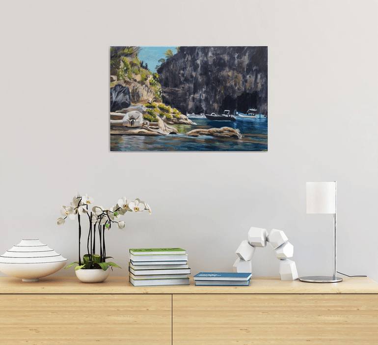 Original Impressionism Landscape Painting by Elena Sokolova