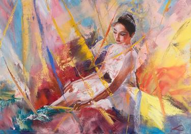 Original Impressionism Performing Arts Paintings by Elena Sokolova