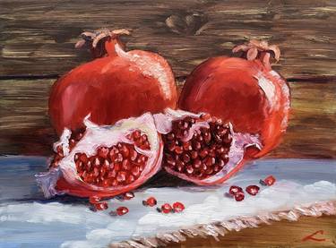 Print of Impressionism Still Life Paintings by Elena Sokolova