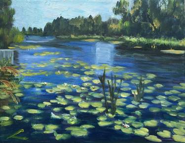 Original Impressionism Landscape Paintings by Elena Sokolova