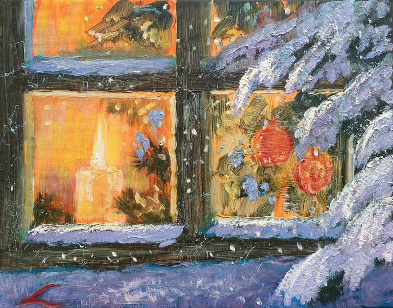 Winter Wonderland Window Painting  Christmas window painting, Winter window,  Window painting