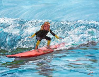 Original Sport Paintings by Elena Sokolova