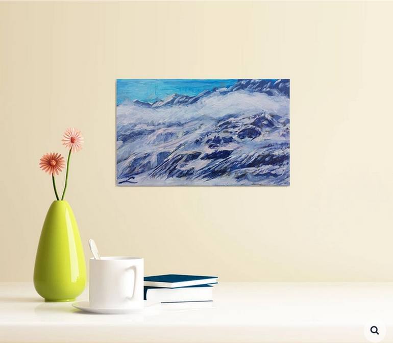 Original Impressionism Landscape Painting by Elena Sokolova