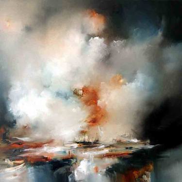 Original Abstract Expressionism Landscape Paintings by Alison Johnson