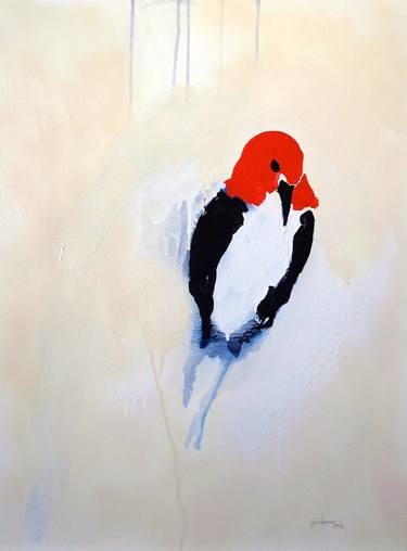 Original Abstract Expressionism Animal Paintings by Joseph Laurro