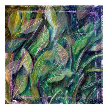 Original Abstract Nature Collage by Jeannie Friedman
