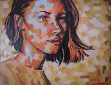 Original Figurative People Paintings by Magdalena Ana Rosso