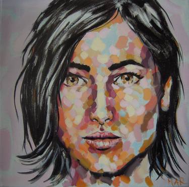 Print of Portraiture Women Paintings by Magdalena Ana Rosso