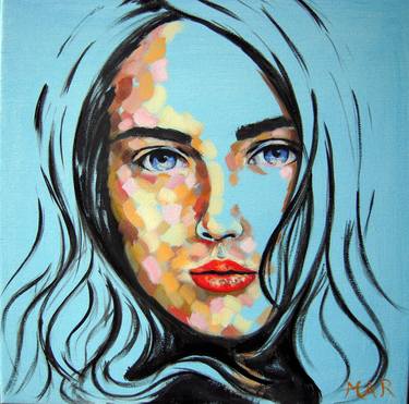 Print of Figurative Portrait Paintings by Magdalena Ana Rosso