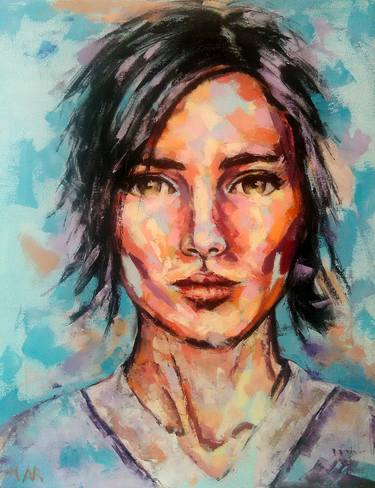 Print of Figurative Portrait Paintings by Magdalena Ana Rosso