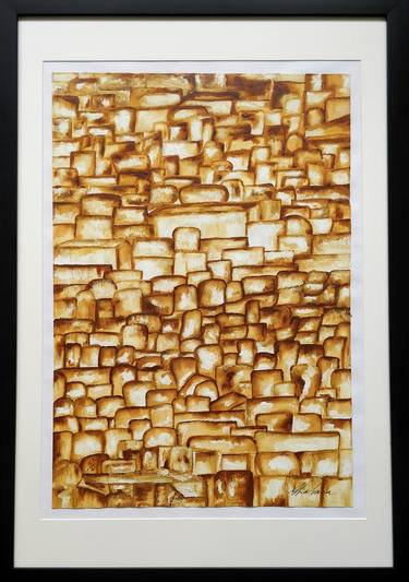 Original Abstract Architecture Paintings by Shabana Godhrawala