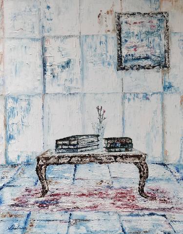 Original Fine Art Interiors Paintings by Shabana Godhrawala