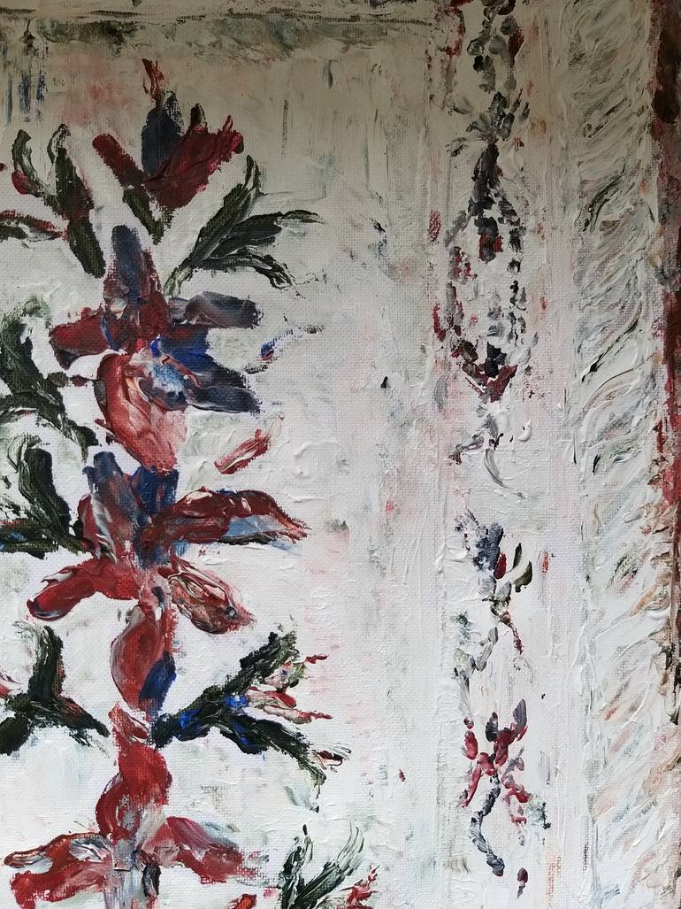 Original Art Deco Nature Painting by Shabana Godhrawala