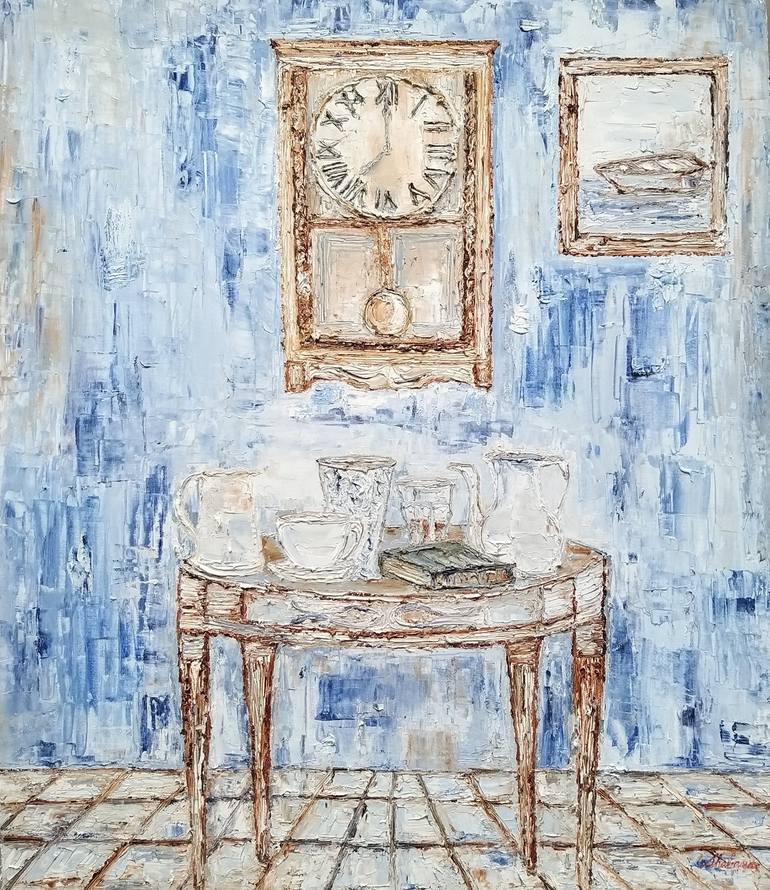 When Time Stood Still Painting by Shabana Godhrawala | Saatchi Art