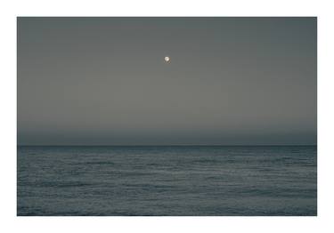 Moonrise, East Beach, Selsey thumb