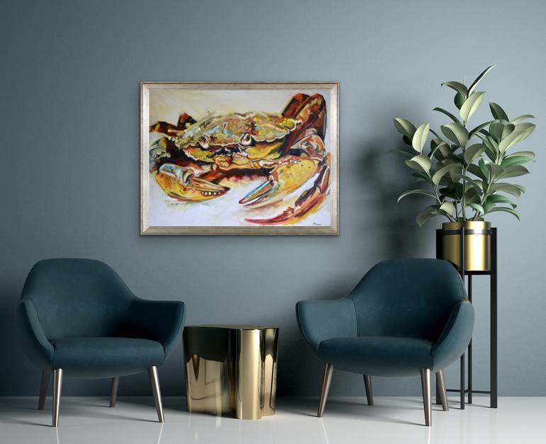 Original Expressionism Animal Painting by Michelle Parsons