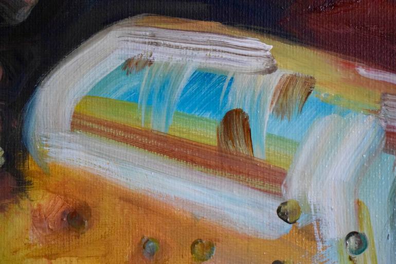 Original Expressionism Animal Painting by Michelle Parsons